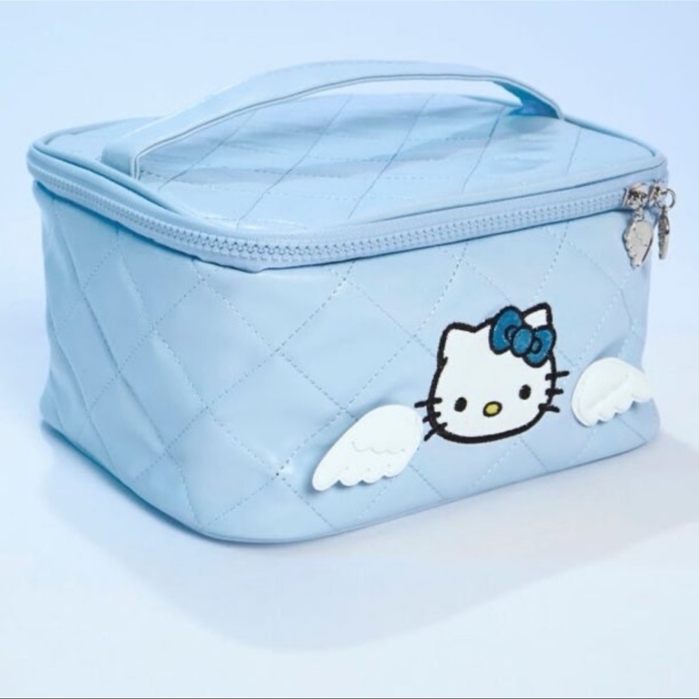 forever 21 x blue angel hello kitty make up bag